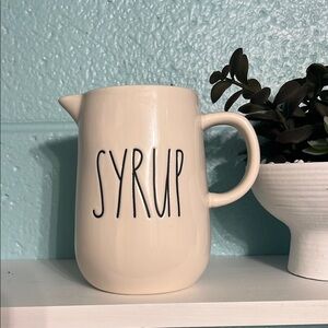 Rae Dunn Syrup Pitcher